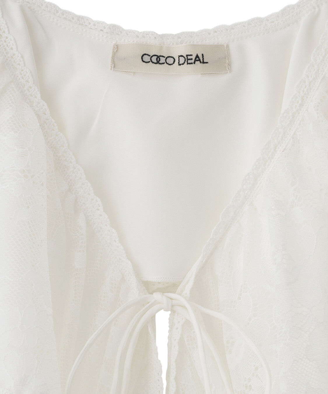 COCO DEAL「フリルレース付け襟」|その他|