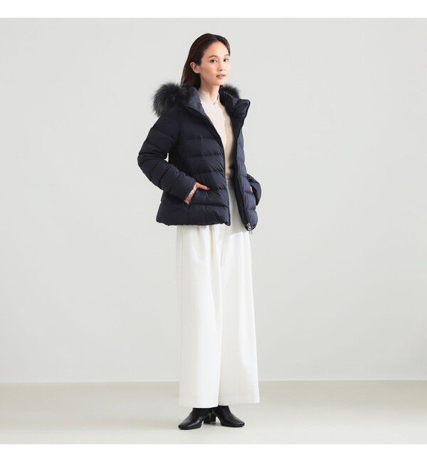 BEAMS SELECTION for WOMEN「【別注】TATRAS / KOSAVA セイル ファー ダウンジャケット」|ブルゾン・スタジャン|
