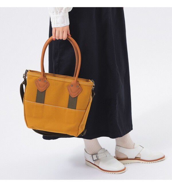 BEAMS SELECTION for WOMEN「【別注】L.L.Bean / Deep Bottom Leather Handle Zip Tote S」|その他|