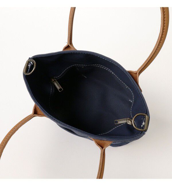 BEAMS SELECTION for WOMEN「【別注】L.L.Bean / Deep Bottom Leather Handle Zip Tote S」|その他|