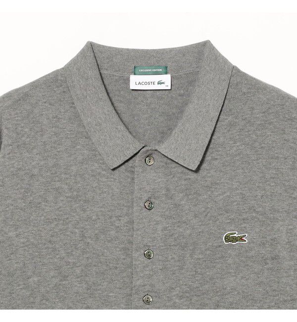 BEAMSBOY「【別注】LACOSTE for BEAMS BOY / ポロ カーディガン」|ニット・セーター|
