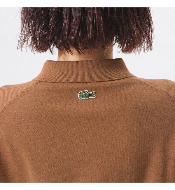 BEAMSBOY「【別注】LACOSTE for BEAMS BOY / ポロ カーディガン」|ニット・セーター|