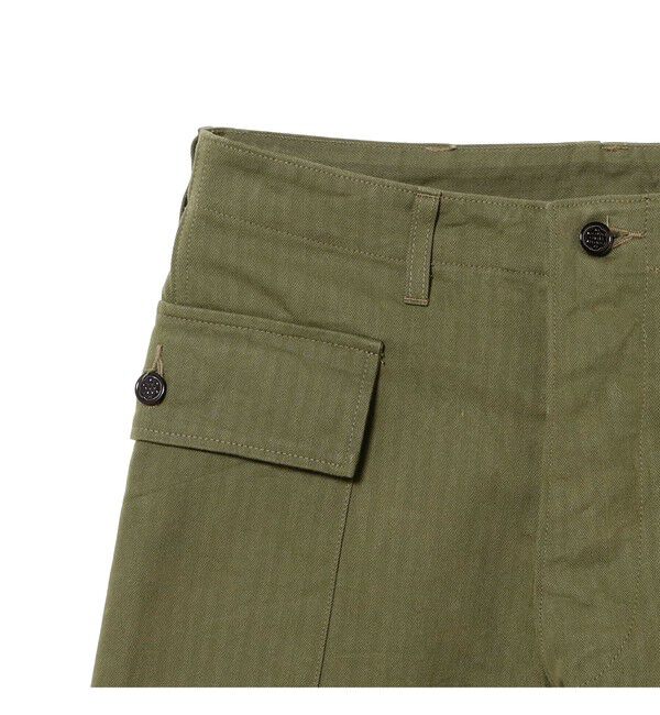 BEAMS SELECTION for WOMEN「BUZZ RICKSON'S / TROUSERS HERRINGBONE TWILL SPECIAL」|チノ|