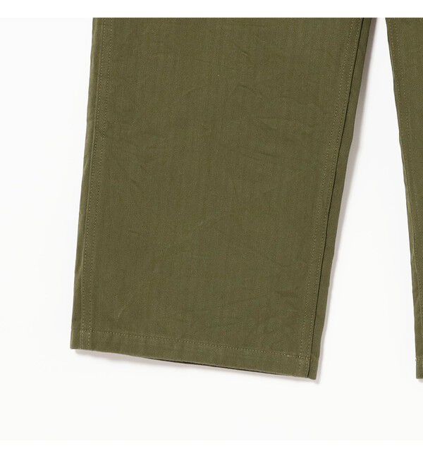 BEAMS SELECTION for WOMEN「BUZZ RICKSON'S / TROUSERS HERRINGBONE TWILL SPECIAL」|チノ|