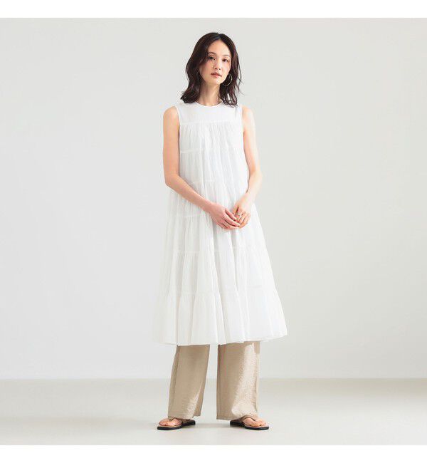 BEAMS SELECTION for WOMEN「【別注】MARIHA / ミューズのワンピース ショート ソリッド」|ワンピース|