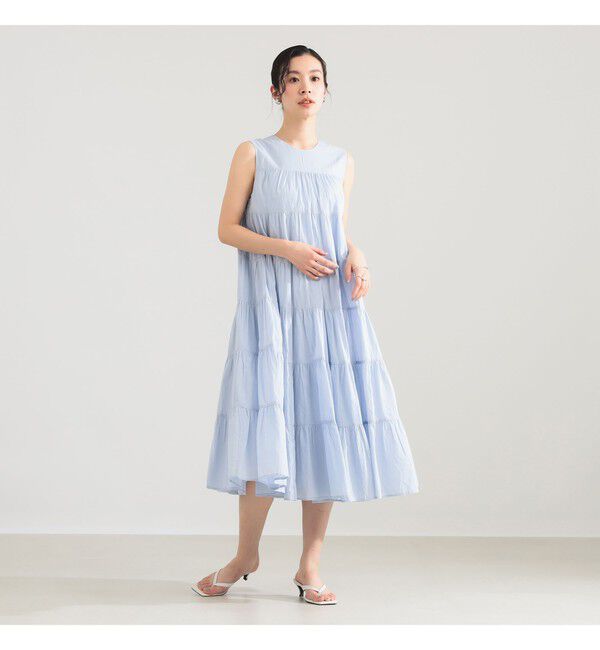 BEAMS SELECTION for WOMEN「【別注】MARIHA / ミューズのワンピース ショート ソリッド」|ワンピース|