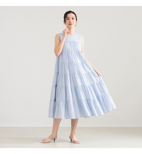 BEAMS SELECTION for WOMEN「【別注】MARIHA / ミューズのワンピース ショート ソリッド」|ワンピース|