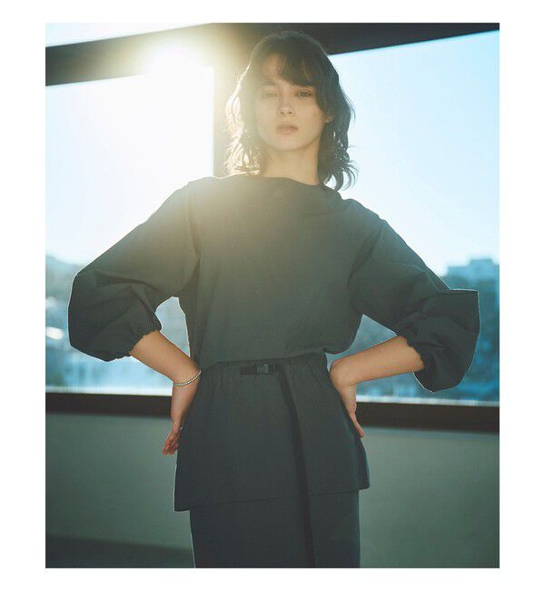Demi-Luxe BEAMS 「AK+1 / セットライク ワンピース」|ワンピース|CHARCOAL.GREY