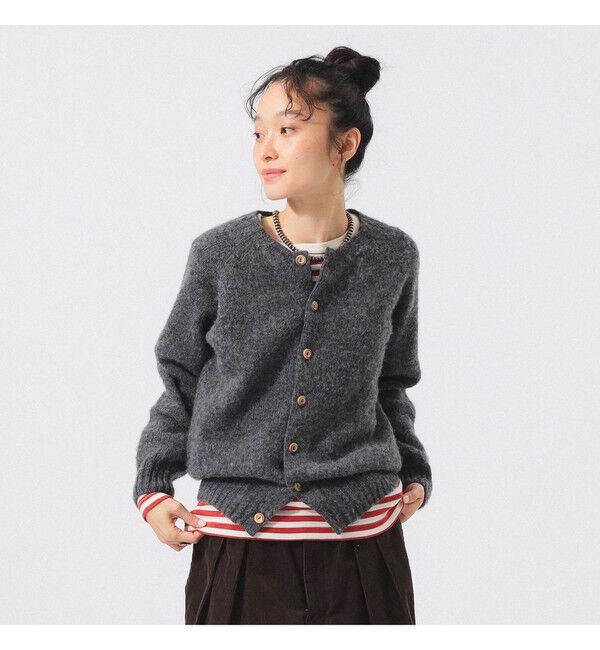 BEAMS SELECTION for WOMEN「【別注】Nor&rsquo;Easterly / シェットランド シャギー カーディガン」|ニット・セーター|