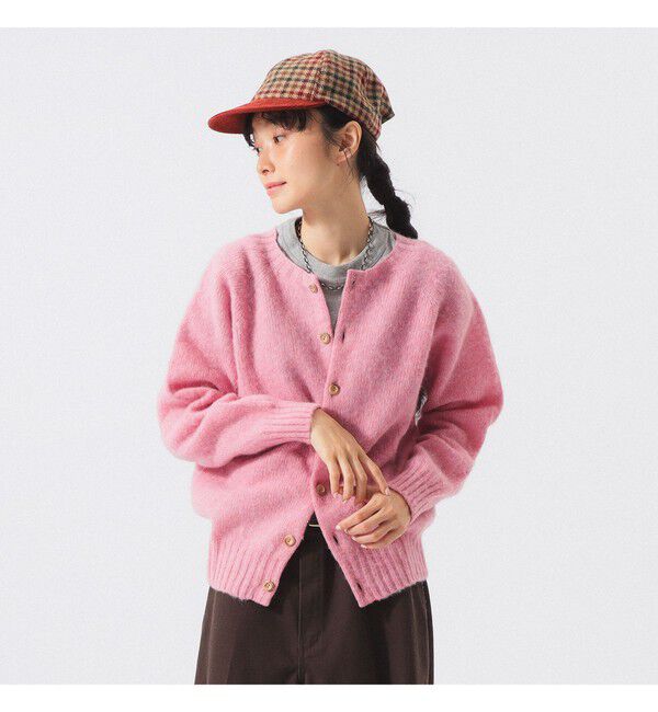 BEAMS SELECTION for WOMEN「【別注】Nor&rsquo;Easterly / シェットランド シャギー カーディガン」|ニット・セーター|SAKURA