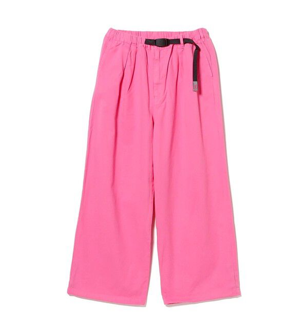BEAMS SELECTION for WOMEN「【別注】Gramicci for BEAMS BOY / 2プリーツ ワイドパンツ」|チノ|