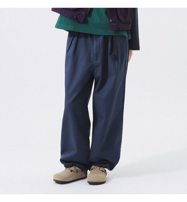 BEAMS SELECTION for WOMEN「【別注】Gramicci for BEAMS BOY / 2プリーツ ワイドパンツ」|チノ|