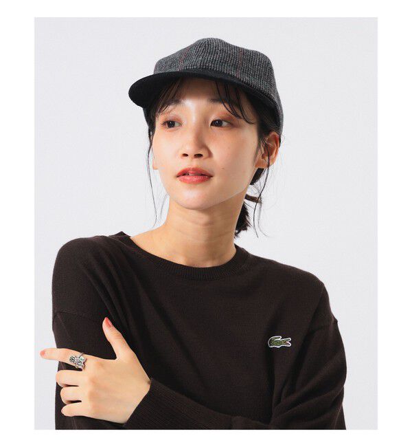 BEAMSBOY「【別注】WinnerCaps &times; BEAMS BOY / チェック &times; コーデュロイ CAP」|その他|GREY_CHECK