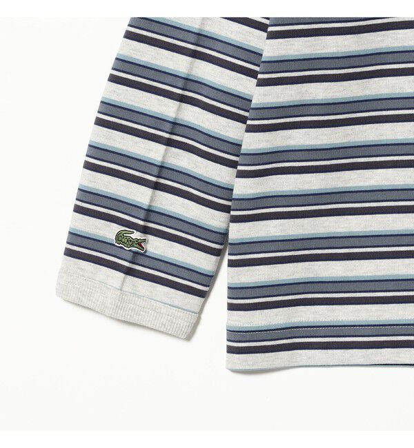 BEAMS SELECTION for WOMEN「【別注】LACOSTE for BEAMS BOY / マルチ ボーダー Tシャツ」|Tシャツ・カットソー|