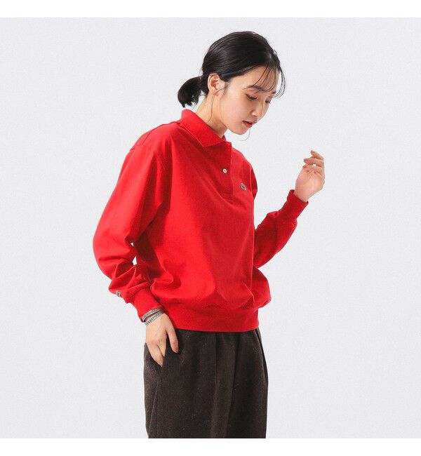 BEAMS SELECTION for WOMEN「【別注】LACOSTE / ポロシャツ」|スウェット・ジャージ|
