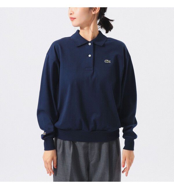 BEAMS SELECTION for WOMEN「【別注】LACOSTE / ポロシャツ」|スウェット・ジャージ|
