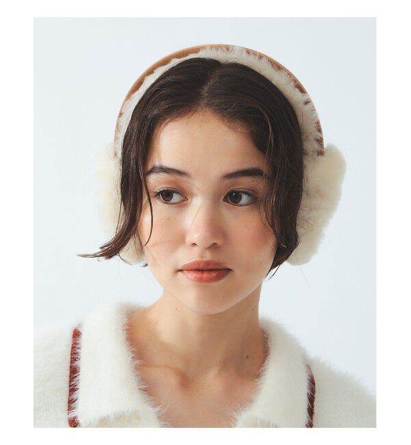 BEAMS SELECTION for WOMEN「【WEB限定】UGG(R) / W SHEEPSKIN EMBROIDERY EARMUFF」|その他|