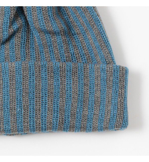 BEAMSBOY「【別注】INFIELDER DESIGN &times; BEAMS BOY / ストライプ ワッチ キャップ」|ニット帽|