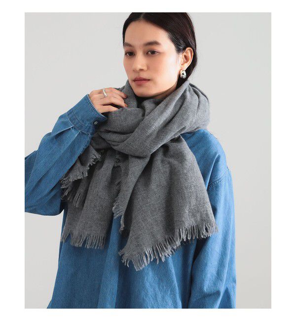 BEAMS SELECTION for WOMEN「ASAUCE MELER / エアリー ウール ストール」|ストール|