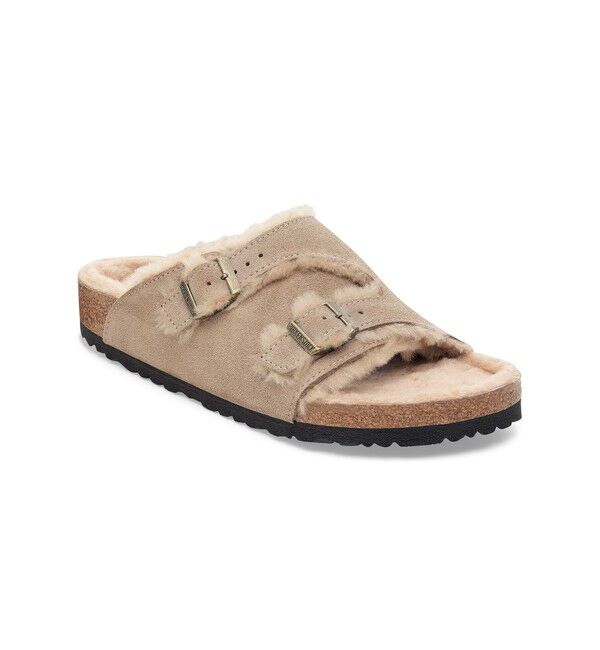 BEAMS SELECTION for WOMEN「BIRKENSTOCK / Zurich Shearling LEVE Taupe LAF」|サンダル|