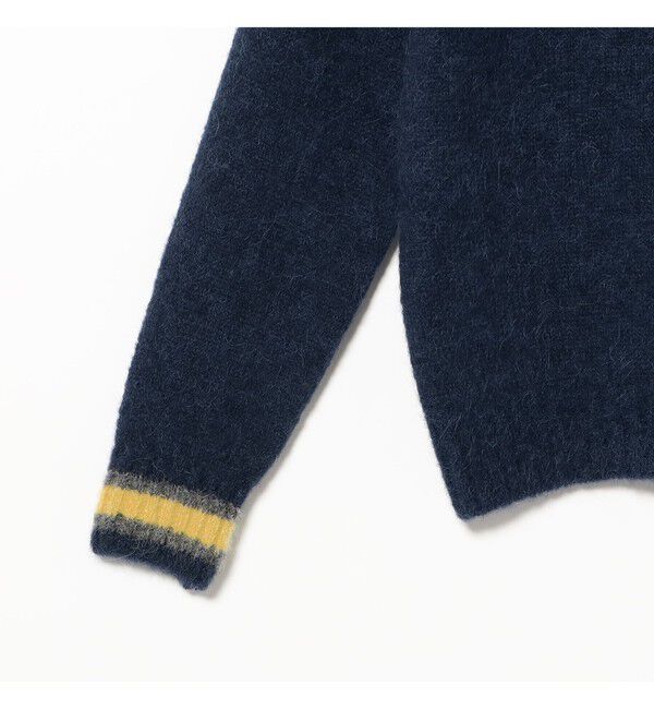 BEAMS SELECTION for WOMEN「SLOANE / 5ゲージ チルデン Vネック ロングスリーブ ニット」|ニット・セーター|