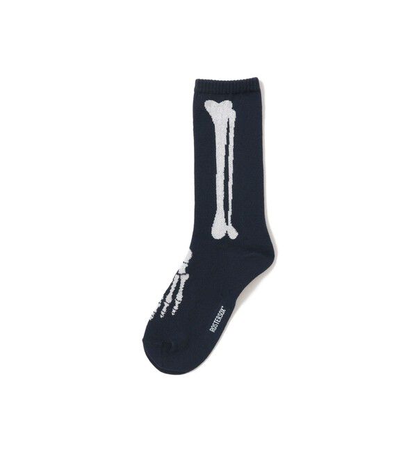 BEAMS SELECTION for WOMEN「ROSTER SOX / MLB BONE SOX」|ソックス|NAVY