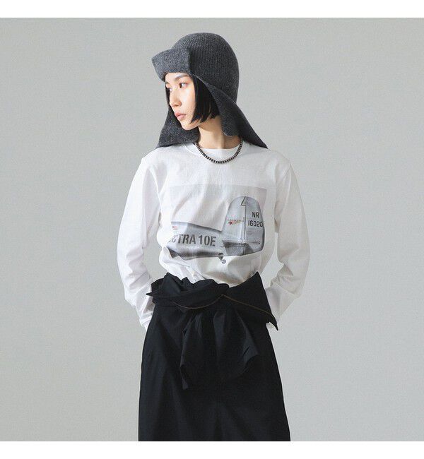 BEAMS SELECTION for WOMEN「【別注】HEAR MY NAME &times; maturely / プリント ロング スリーブ」|Tシャツ・カットソー|