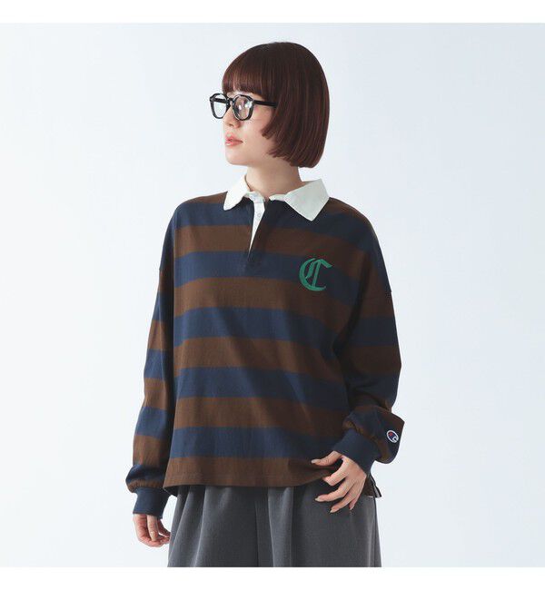 BEAMS SELECTION for WOMEN「【別注】Champion / ラグビー Tシャツ」|ポロシャツ|