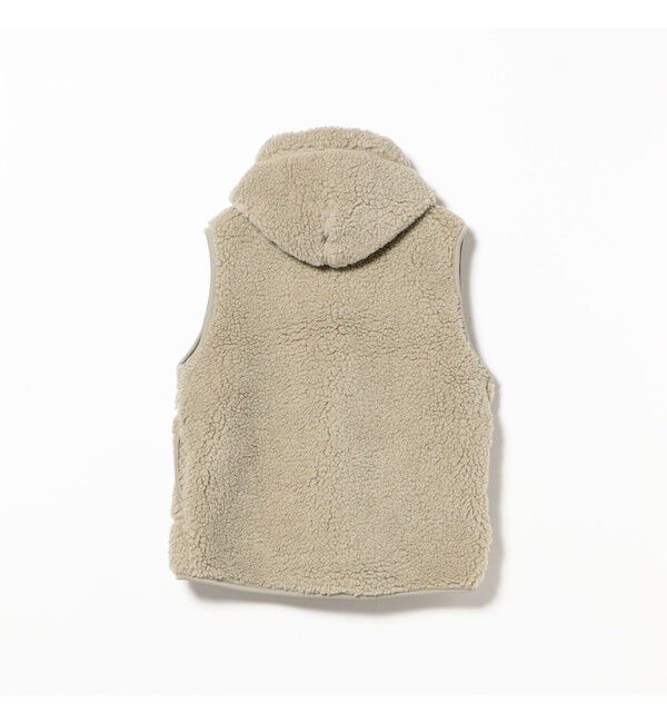 BEAMS SELECTION for WOMEN「【別注】Gymphlex / ボア ボタン ベスト」|ベスト・ジレ|