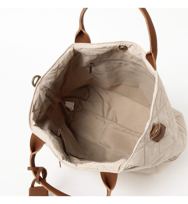 BEAMS SELECTION for WOMEN「【別注】toleur &times; Ray BEAMS / ナイロン キルトダブル ポケット バッグ」|その他|
