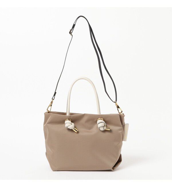 BEAMS SELECTION for WOMEN「	VIOLAd&rsquo;ORO / BIANCA ナイロン トートバッグ S」|トートバッグ|
