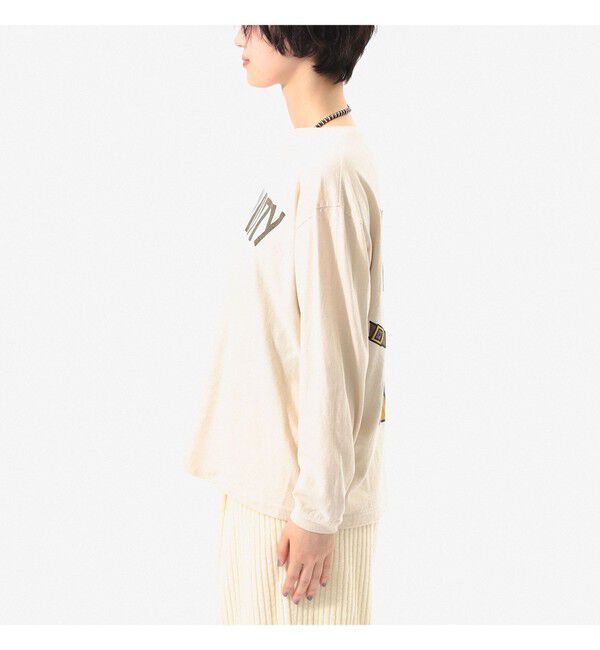 BEAMS SELECTION for WOMEN「【別注】WAREHOUSE & CO. / プリント ロングスリーブ Tシャツ」|Tシャツ・カットソー|