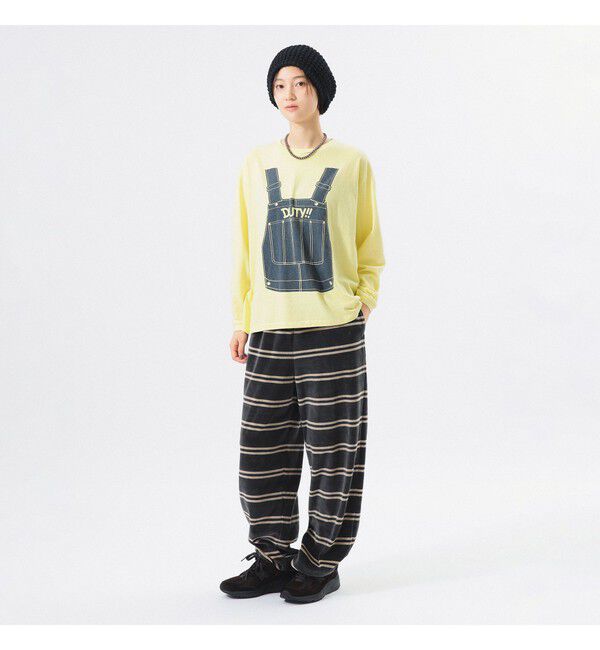 BEAMS SELECTION for WOMEN「【別注】WAREHOUSE & CO. / プリント ロングスリーブ Tシャツ」|Tシャツ・カットソー|