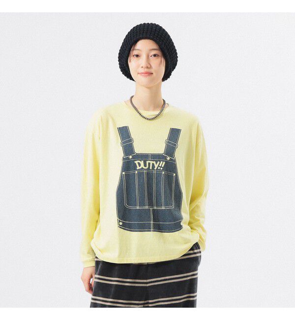BEAMS SELECTION for WOMEN「【別注】WAREHOUSE & CO. / プリント ロングスリーブ Tシャツ」|Tシャツ・カットソー|