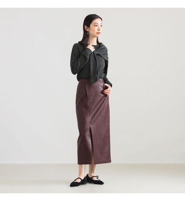 Demi-Luxe BEAMS 「AK+1 / 16ゲージ Vネック カーディガン」|ニット・セーター|
