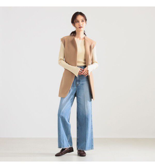 Demi-Luxe BEAMS 「ウールカシミヤ リバー ジレ」|ベスト・ジレ|