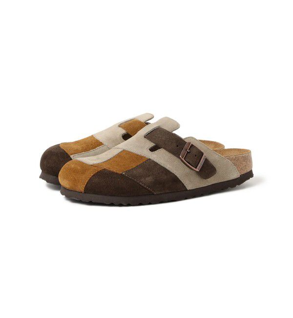 BEAMS SELECTION for WOMEN「 【別注】BIRKENSTOCK &times; BEAMS BOY / BOSTON PATCH WORK」|サンダル|