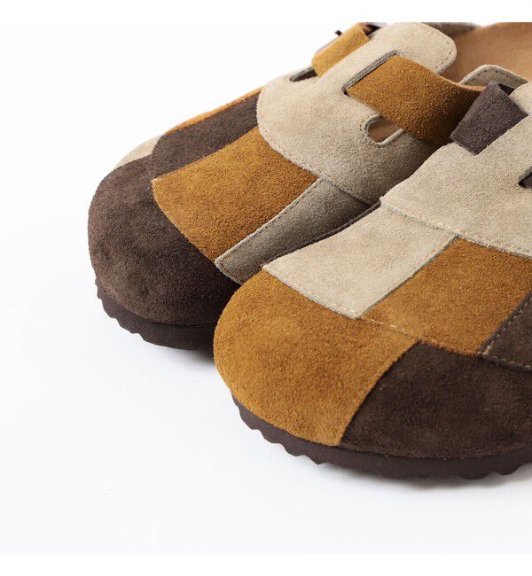 BEAMS SELECTION for WOMEN「 【別注】BIRKENSTOCK &times; BEAMS BOY / BOSTON PATCH WORK」|サンダル|