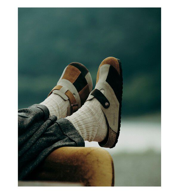BEAMS SELECTION for WOMEN「 【別注】BIRKENSTOCK &times; BEAMS BOY / BOSTON PATCH WORK」|サンダル|