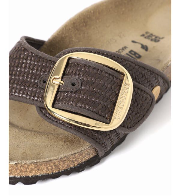 IENA「BIRKENSTOCK/ビルケンシュトック MADRID BIG BUCKLE RAFFIA サンダル 1031419」|サンダル|