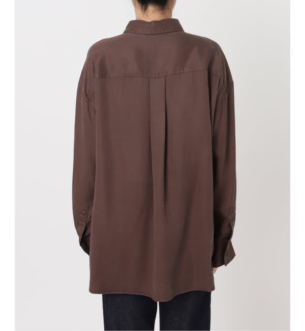 SLOBE IENA「《シリーズあり/セットアップ可/追加》製品染めシャツ」|シャツ・ブラウス|