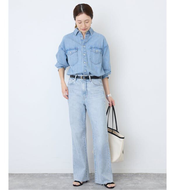 SLOBE IENA「《シリーズあり》LE DENIM LEAN BOOTY LEGデニム」|デニム|