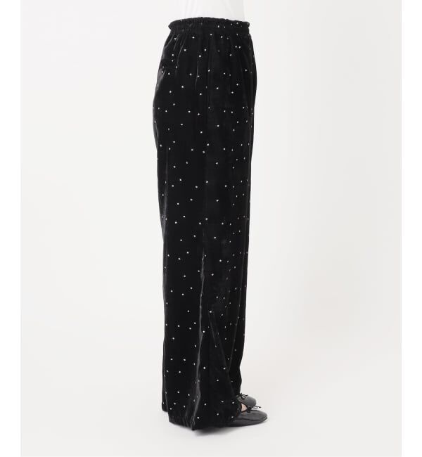 IENA「COUTURE D'ADAM/クチュールドアダム Stardust Glitter パンツ 26AW-220」|その他|