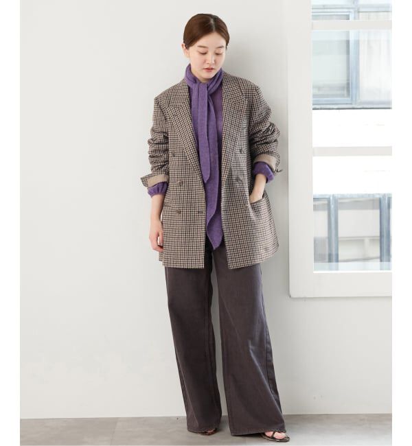 IENA「COUTURE D'ADAM/クチュールドアダム 別注 Shepherd Check JK 26AW-005」|テーラードジャケット|