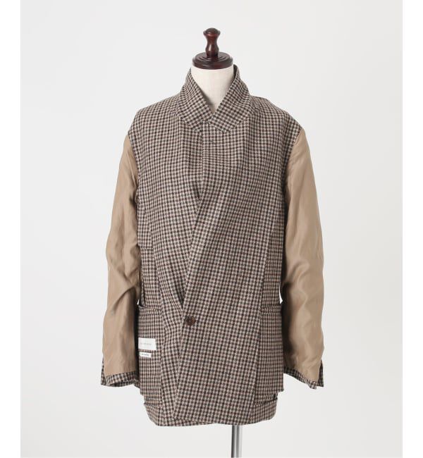 IENA「COUTURE D'ADAM/クチュールドアダム 別注 Shepherd Check JK 26AW-005」|テーラードジャケット|