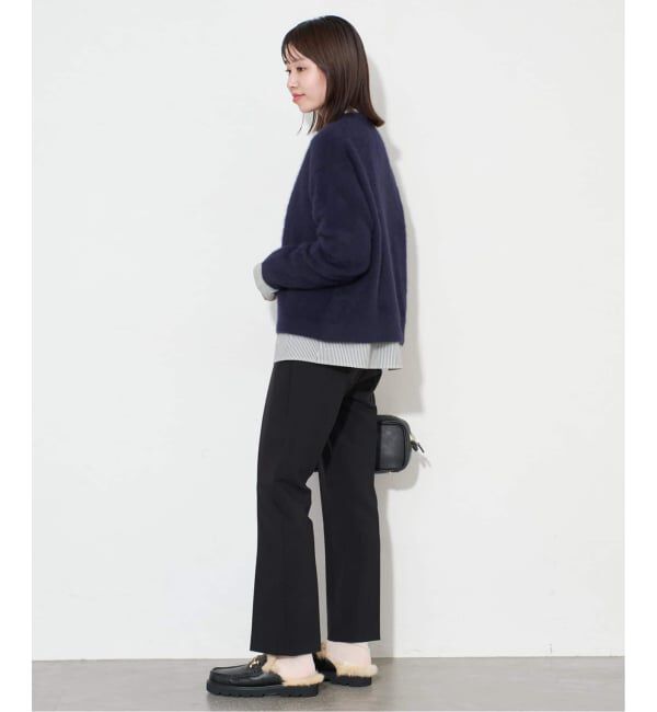 SLOBE IENA「《WEBのみ4サイズ展開/吸湿発熱/追加予約》CIRCULATE WARM スティックパンツ」|スラックス|
