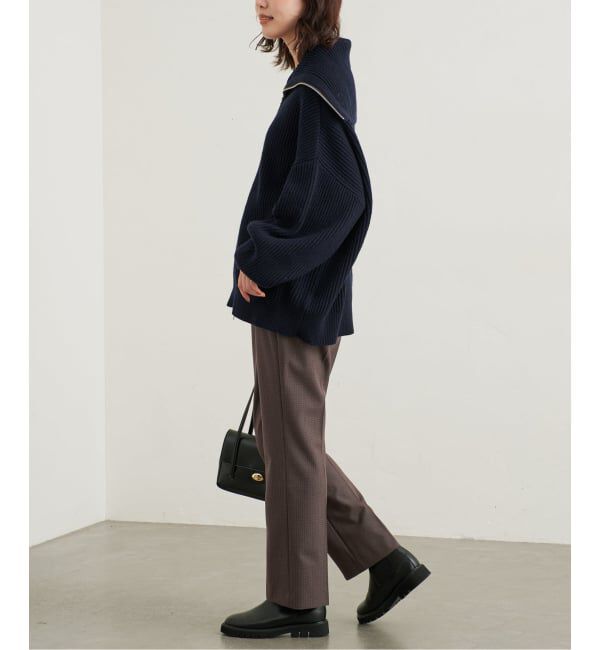 SLOBE IENA「《WEBのみ4サイズ展開/吸湿発熱/追加予約》CIRCULATE WARM スティックパンツ」|スラックス|