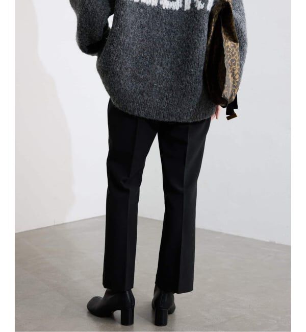 SLOBE IENA「《WEBのみ4サイズ展開/吸湿発熱/追加予約》CIRCULATE WARM スティックパンツ」|スラックス|