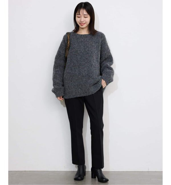 SLOBE IENA「《WEBのみ4サイズ展開/吸湿発熱/追加予約》CIRCULATE WARM スティックパンツ」|スラックス|