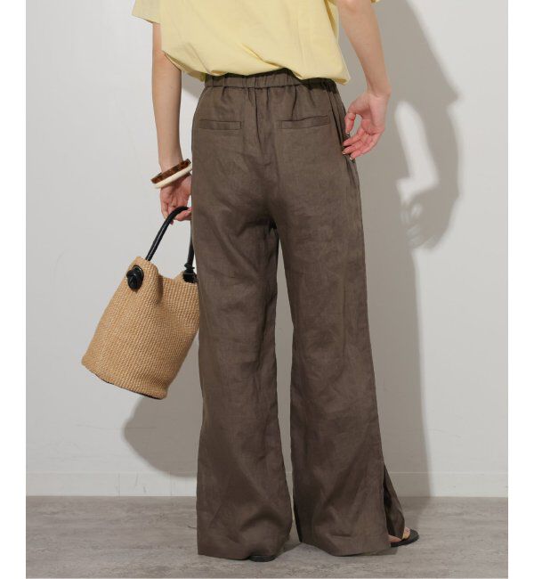 JOURNAL STANDARD relume「《追加》麻スリットイージーパンツ」|その他|